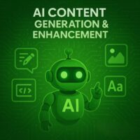 AI Content Generation & Enhancement